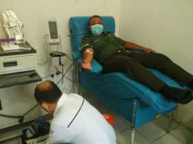 Stok Darah Menipis, TNI Bersama PMI Lakukan Donor Darah Antisipasi Covid-19