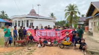 DPD LDII Rohil Gelar Kerja Bakti Nasional, Ajak Masyarakat Jaga Lingkungan