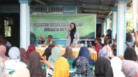 Kunker ke Rokan Hilir, Iyeth Bustami Sosialisasikan 4 Pilar Kebangsaan kepada Masyarakat
