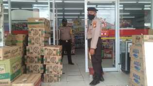 Polsek Bunut Gelar Patroli, Cegah Tindak Pidana dan Sosialisasi Prokes