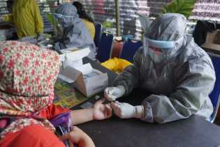 Rapid Test Massal di Bukit Raya, 3 Orang Reaktif Covid-19