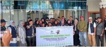 Kakanwil Kemenag Riau Lepas Kontingen OMI Riau ke Nasional