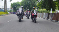 Peringati Kemerdekaan Indonesia ke-78, Puluhan Bikers Honda Kenang Perjuangan Bersama Veteran