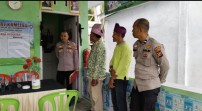 Pos Satkamling Desa Kedaburapat Wakili Kepulauan Meranti Ajang Perlombaan Satkamling Polda Riau 2025