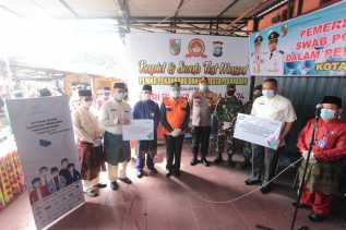 Dukung Protokol Kesehatan di Kota Pekanbaru, PLN Peduli Berikan 28 Unit Wastafel