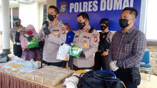 Sat Narkoba Polres Dumai Amankan 17 Kg Sabu, Kado Spesial Sambut HUT Bhayangkara Dan HANI