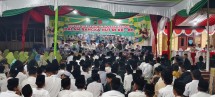 Peringati HUT RI dengan Doa dan Lantunan Solawat Bersama Polsek Kandis