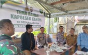 Dialog Interaktif dengan Tokoh Masyarakat Simpang Belutu, Kapolsek Kandis Sampaikan 4 Program Kapolda Riau