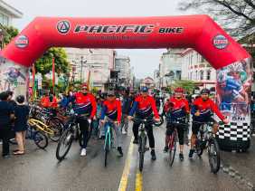 Lapas Bagansiapiapi Ikut Serta Fun Bike Sempena HUT Rohil ke 23