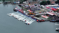 F1 Powerboat 2024 Danau Toba Sukses Pakai Listrik Hijau PLN yang Andal Tanpa Kedip