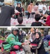 MAN 2 Pekanbaru Bagi Ratusan Takjil Berbuka Puasa untuk Pengendara