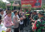 Kapolsek Kandis Bersama UPIKA Beri Kejutan Kado Spesial ke Koramil Momen HUT TNI ke-80 2025