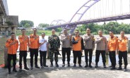Kapolres Kampar Bersama Forkopimda Patroli Bersama Antisipasi Bencana di Sungai Kampar