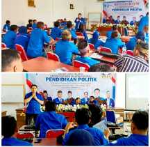 Siapkan Saksi Militan, DPW PAN Riau Roadshow Pendidikan Politik di DPD PAN Inhu