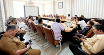 Bapemperda DPRD Rohil Gelar Pertemuan Bahas Sejumlah Ranperda