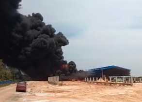 Lembaga KPK Tipikor Temukan: Pabrik Pengolahan Limbah B3 Yang Terbakar Di Dumai Tak Kantongi Izin