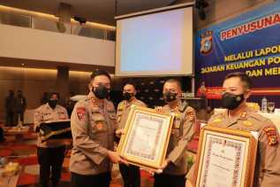 Polres Dumai Raih Penghargaan Satuan Wilayah Berprestasi Dalam Nilai IKPA