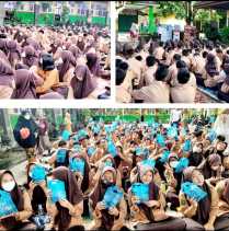 Ratusan Siswa SMAN 4 Pekanbaru Ikuti Germas yang Ditaja Diskes Riau
