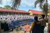 Sebanyak 660 Siswa SMPN 14 Pekanbaru Deklarasikan Perang Melawan Narkoba Bersama BNN