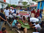 Perayaan Idul Adha 1446 H, Satpolairud Polres Rohil Qurban 2 Ekor Sapi