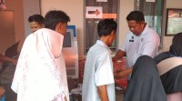 Hari Kedua Kunjungan, Kalapas Bagansiapiapi Turut Layani Keluarga WBP