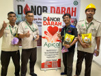 Peringati Bulan K3 Apical Dumai Gelar Kegiatan Peduli Kesehatan dan Keselamatan