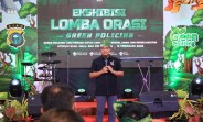 Puncak Ekshibisi Lomba Orasi Green Policing Polda Riau Tahun 2026