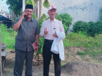 Ketua DPD PKS Pekanbaru Amiyul Rauf Tinjau Kebun KWT Utama Permai