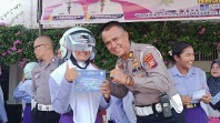 Police Go to School, Ditlantas Polda Riau Tanamkan Etika Berlalu Lintas dan Cinta Lingkungan Sejak Dini