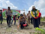 Dukung Asta Cita Presiden, Polsek Bangko Tanam Jagung Kuartal I Seluas 1 Ha