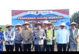 Kapolda Riau Laporkan Capaian Hasil Produksi Jagung