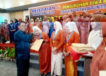 562 Siswa SMK Keuangan Pekanbaru Diserahkan ke Orangtua. Ini Pesan Ketua Yayasan