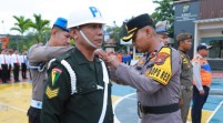 Wakapolres Inhil Pimpin Apel Pasukan Operasi Ketupat Lancang Kuning 2025