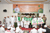 Safari Ramadan Prov Riau di Rokan Hulu, CSR BRK Syariah Disalurkan Untuk Masjid Pondok Pesantren Darussalam Kabun