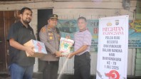 Jelang HUT Bhayangkara ke 79, Polsek Bangko Anjangsana ke Purnawirawan