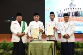 BRK Syariah Lakukan MoU dengan LP3N Perti dan Disaksikan oleh Menteri Agama