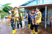 Jelang Pemilu 2024, Kapolres Siak Tinjau Lokasi Banjir Hingga Imbau Warga Agar Tidak Golput