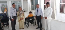 BRK Syariah Bagansiapiapi Serahkan Bantuan Kursi Roda untuk RSUD dr. RM. Pratomo