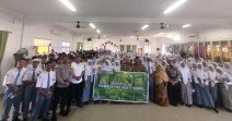Polsek Bangko Sosialisasi UU Lalu Lintas, Bahaya Judi Online dan Narkoba di SMAN 1 Bangko