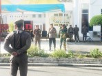 Kapolsek Bangko Pimpin Apel Pengamanan MTQ ke 20 Tingkat Kabupaten Rohil