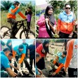 Kadisdik Riau Kunjungi SMAN 17 Pekanbaru, Bersepada, Tanam Pohon dan Panen Ubi.