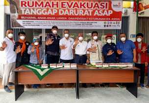 Yayasan Perinasia dan Lazismu Pekanbaru Resmikan Rumah Evakuasi Tanggap Darurat Asap
