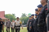 Wakapolda Riau Pimpin Apel Pengamanan Festival Pacu Jalur, Tekankan Pelayanan Humanis