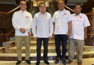 Temui Ketum Partai Perindo, DPW Partai Perindo Riau Lakukan Penyempurnaan Tiga DPD di Riau
