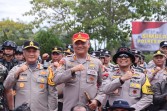 Dihadiri Wakapolda Riau, Polres Rohil Gelar Simulasi SISPAM MAKO dan SISPAM KOTA