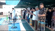 Lapas Bagansiapiapi Bersama Warga Binaan Gelar Shalat Idul Adha 1446 H