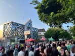 BRK Syariah Wilayah Pekanbaru Semarakkan CFD Lewat Senam Sehat dan Edukasi Produk Perbankan