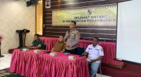 Polsek Pekanbaru Kota Sosialisasi Manfaat Ketahanan Pangan kepada Masyarakat
