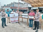 Jumat Berbagi Polsek Kandis Galang Bantuan Korban Bencana Alam Sumbar