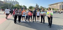 Polantas Menyapa Masyarakat CFD, Ajak Warga Wujudkan Tertib dan Aman Berlalu Lintas